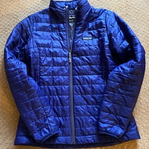 Patagonia Cobalt Blue Nano Puff size small